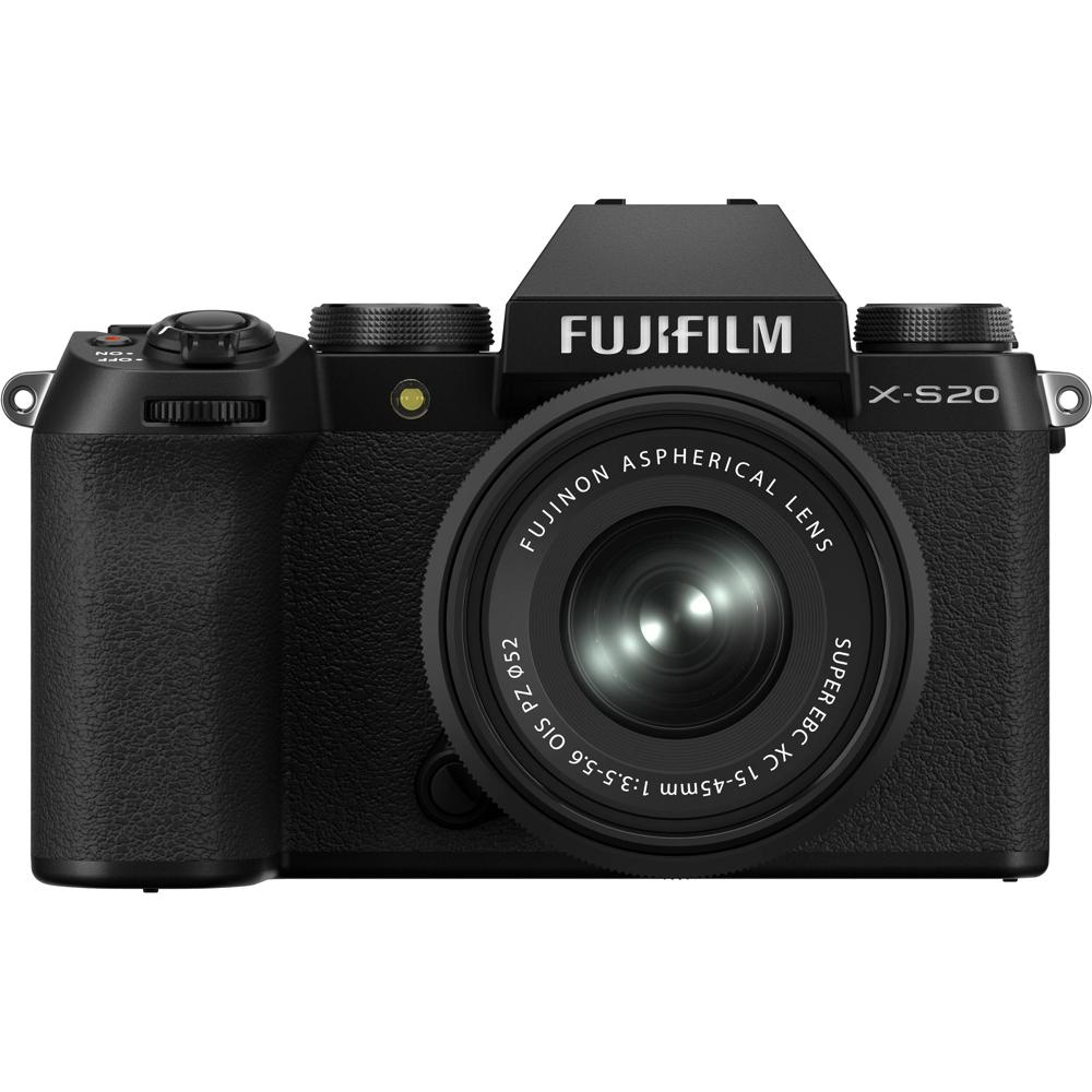 FUJIFILM X-S20 Cámara Sin Espejo 26.1MP con Lente XC 15-45mm f/3.5-5.6 OIS PZ