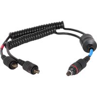 Ikelite Sync Cord para Dos Estrobos Ikelite a Nikonos - Conectores de Estilo Ikelite y Nik