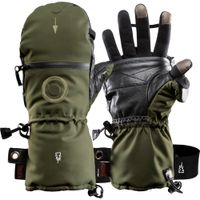 The Heat Company Guantes Heat 3 Smart Talla 8 Verde Tarmac con Aislamiento Primaloft y Pal