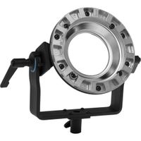 Hensel Tilt Head con Adaptador EH y Anillo de Velocidad para Softboxes Parabólicos Grande
