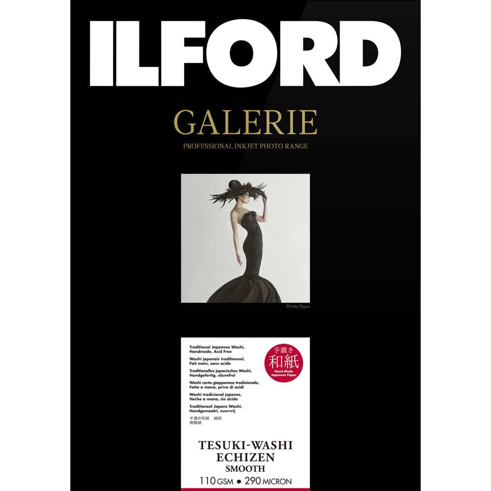 Ilford Galerie Tesuki-Washi EchiZen Papel Fotográfico 13 x 19"" - 10 Hojas, 90 gsm, 9 mil,