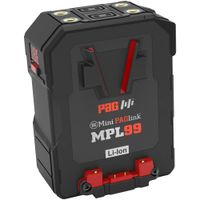 PAG Mini PAGlink MPL99 Batería V-Mount 99Wh 14.8V 6.7Ah con Pantalla Numérica