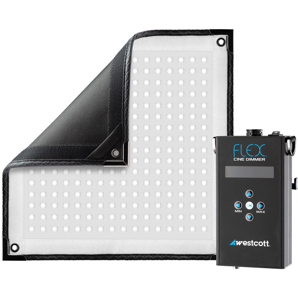 Westcott Flex Cine Daylight Mat 1-Light Set 1 x 1' - Mat Plegable IP64 Resistente al Agua,