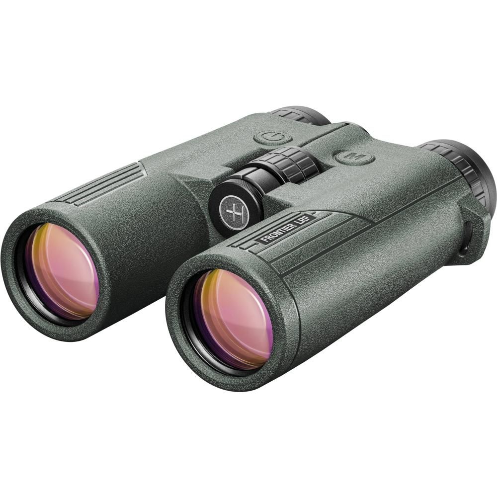 Hawke Sport Optics Binoculares 10x42 Frontier LRF - Rango de 11 a 2515 yardas, Pantalla OL