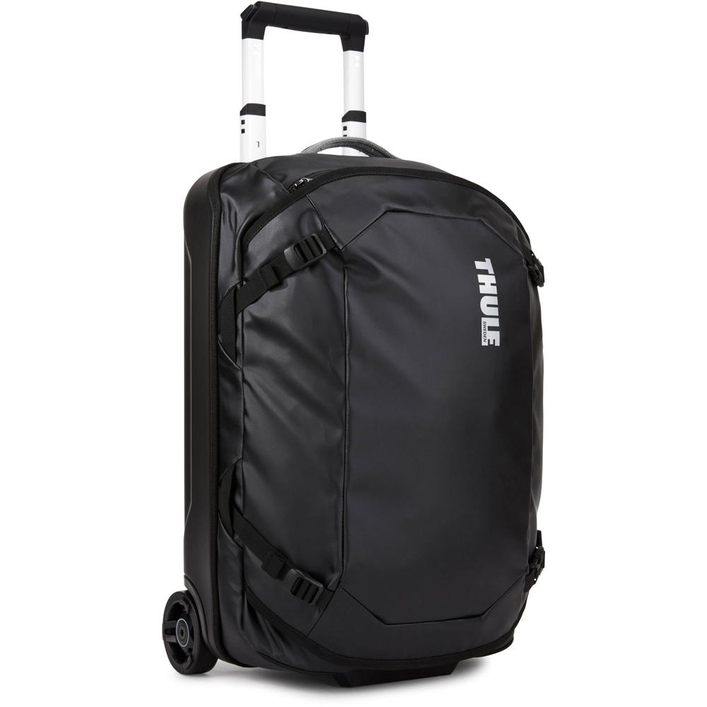 Thule Chasm 40L Carry-On Negro - Maleta de Viaje con Ruedas Sobredimensionadas y Tejido Re