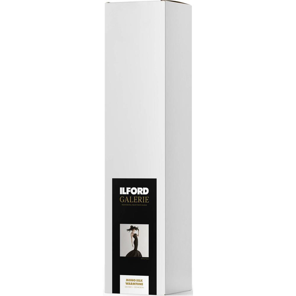 Ilford Galerie Gold Mono Silk Warmtone Papel Fotográfico 36"" x 39' - 250 gsm, Acido y Lig