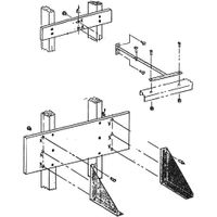 Beseler Soporte de Pared/Mesa para Chasis 45MXT