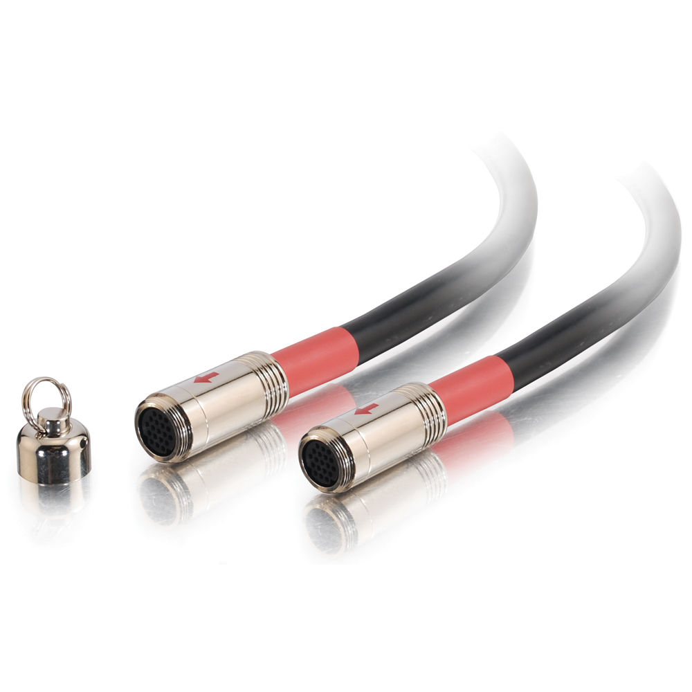 C2G Cable Digital Runner 65' DVI Negro, 24 AWG, CL2, Soporta 1080p