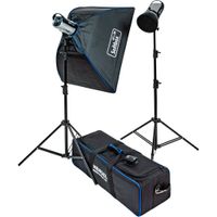 Hensel Certo 200/400 Kit de Iluminación de Retrato 2 Luces con Softbox y Transmisor Cactu