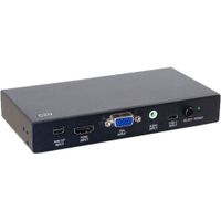 C2G Adaptador Convertidor HDMI, USB-C, Mini DisplayPort y VGA a HDMI 4K 60 Hz