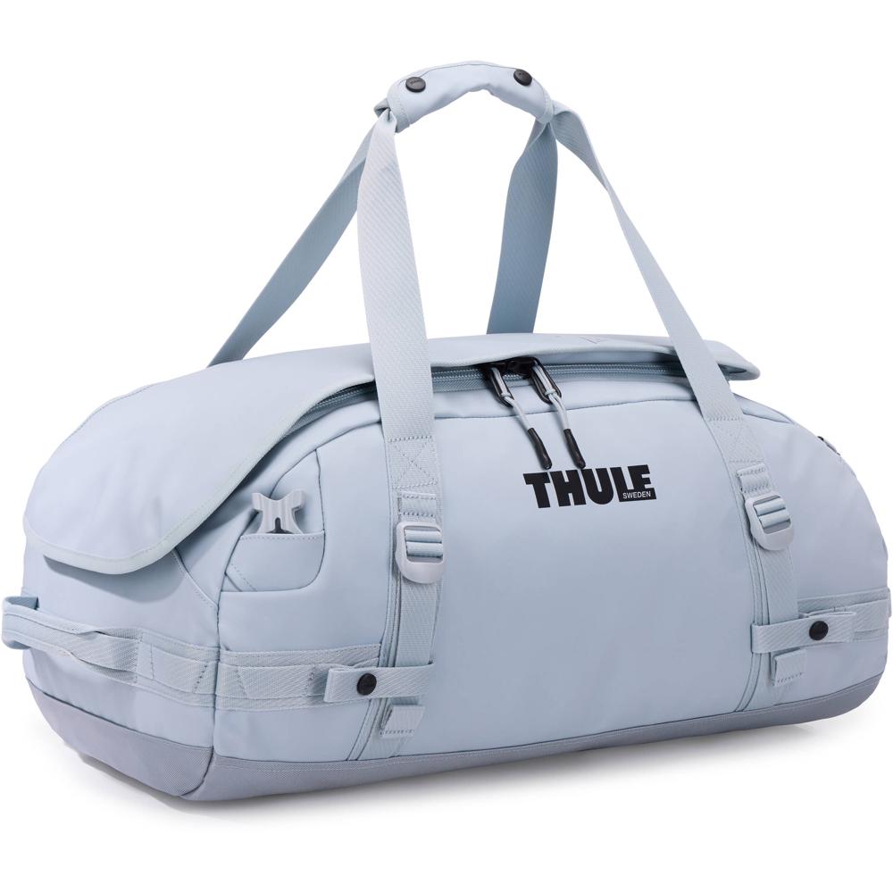 Thule Chasm Duffel Bag Convertible 40L Soft Blue - Resistente al Agua, Cierre de Cremaller