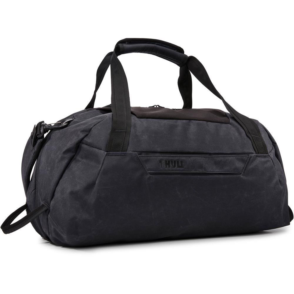 Thule Aion Duffel 35L Black - Compartimento TPU, Divisor Interior, Compatible con Laptop d