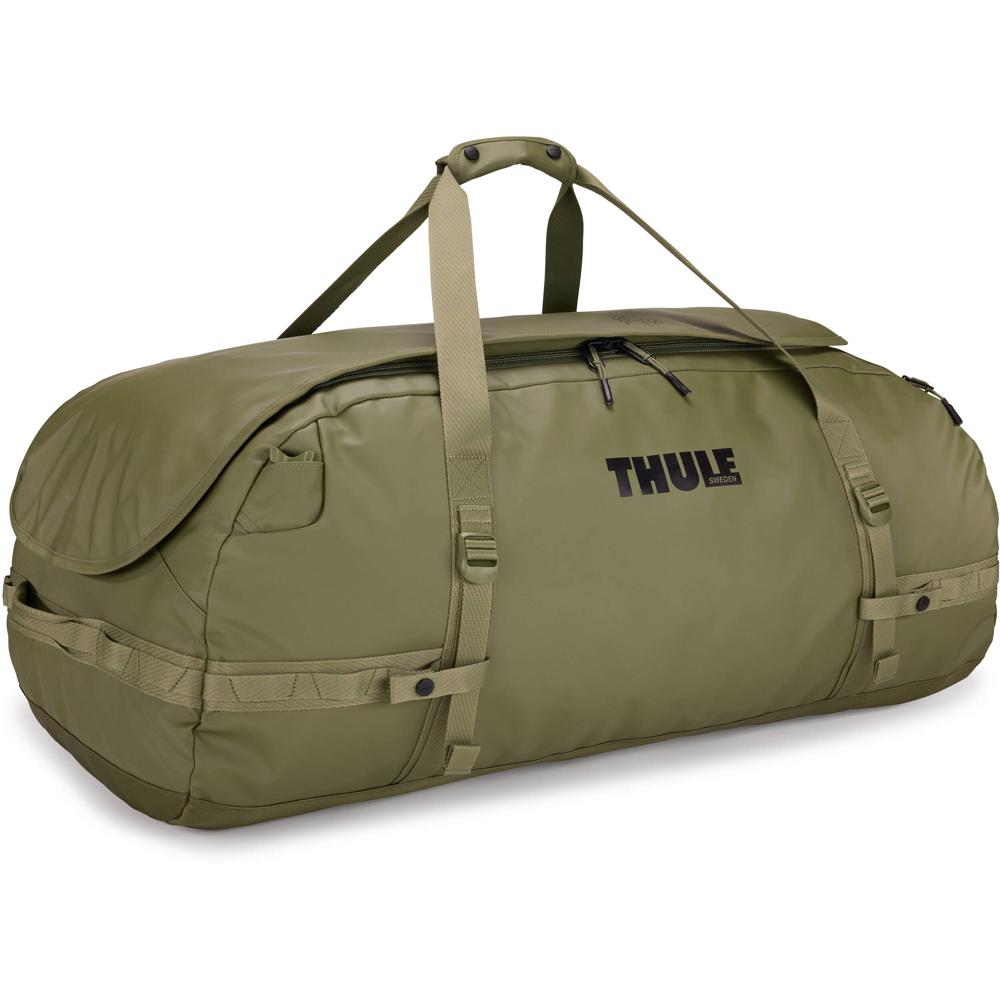 Thule Chasm Duffel Bag 130L Olivine - Convertible a Mochila, Abertura Amplia, Materiales R