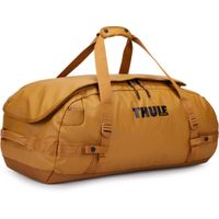 Thule Chasm Duffel Bag 70L Golden Brown - Convertible a Mochila, Abertura Amplia, Material