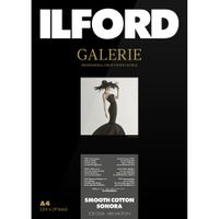 Ilford Galerie Smooth Cotton Sonora 17 x 22"" - Papel de Algodón 100%, 320 gsm, Superficie