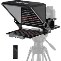 Neewer Teleprompter X14 III de Aluminio con Pantalla Beamsplitter de 14"" y Control Remoto