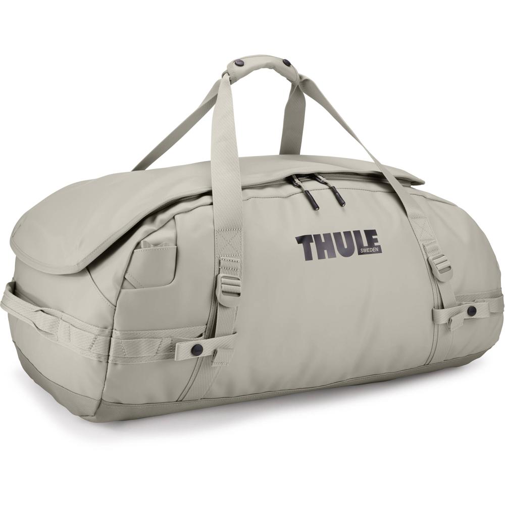Thule Chasm Duffel Bag 70L Soft Sand - Convertible a Mochila, Abertura Amplia, Materiales