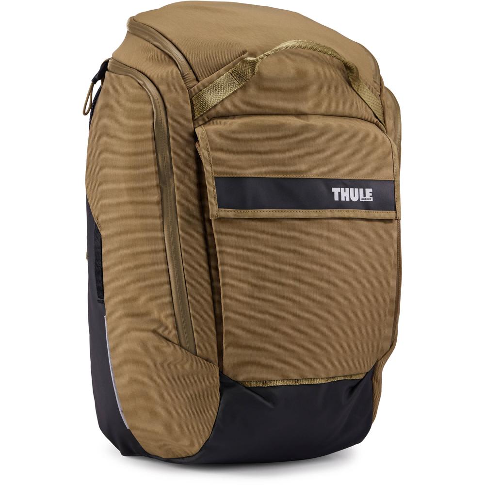 Thule Paramount Hybrid Pannier/Backpack 26L Nutria Brown - Compatible con Laptop de 16"" y