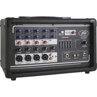 Peavey Mixer Amplificado PV 5300 - 5 Canales, 200 Watts, Reverb Digital, EQ Gráfico de 5