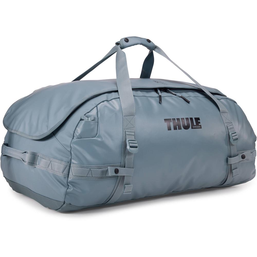 Thule Chasm Duffle Bag 90L Pond Blue - Mochila y Duffle Convertible, Materiales Resistente