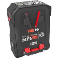 PAG MPL99 Cinergy Battery 99Wh V-Mount 6700mAh Hot-Swappable para Equipos de Cámara 14/28