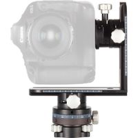 Cambo CLH-500 Cabezal Panorámico con L-Bracket, Soporta 11 lb (5 kg), Nivelación Tridime