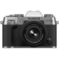 FUJIFILM X-T50 Cámara Mirrorless con Lente XC 15-45mm f/3.5-5.6 - 40.2MP, 4K 60p
