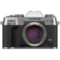 FUJIFILM X-T50 Cámara Mirrorless Plata 40.2MP APS-C X-Trans CMOS 5 HR, X-Processor 5, Dia