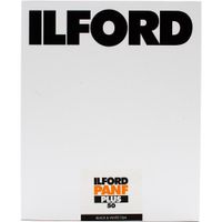 Ilford Pan F Plus Película Negativa en Blanco y Negro 8 x 10"" - 25 Hojas, ISO 50, Panchro