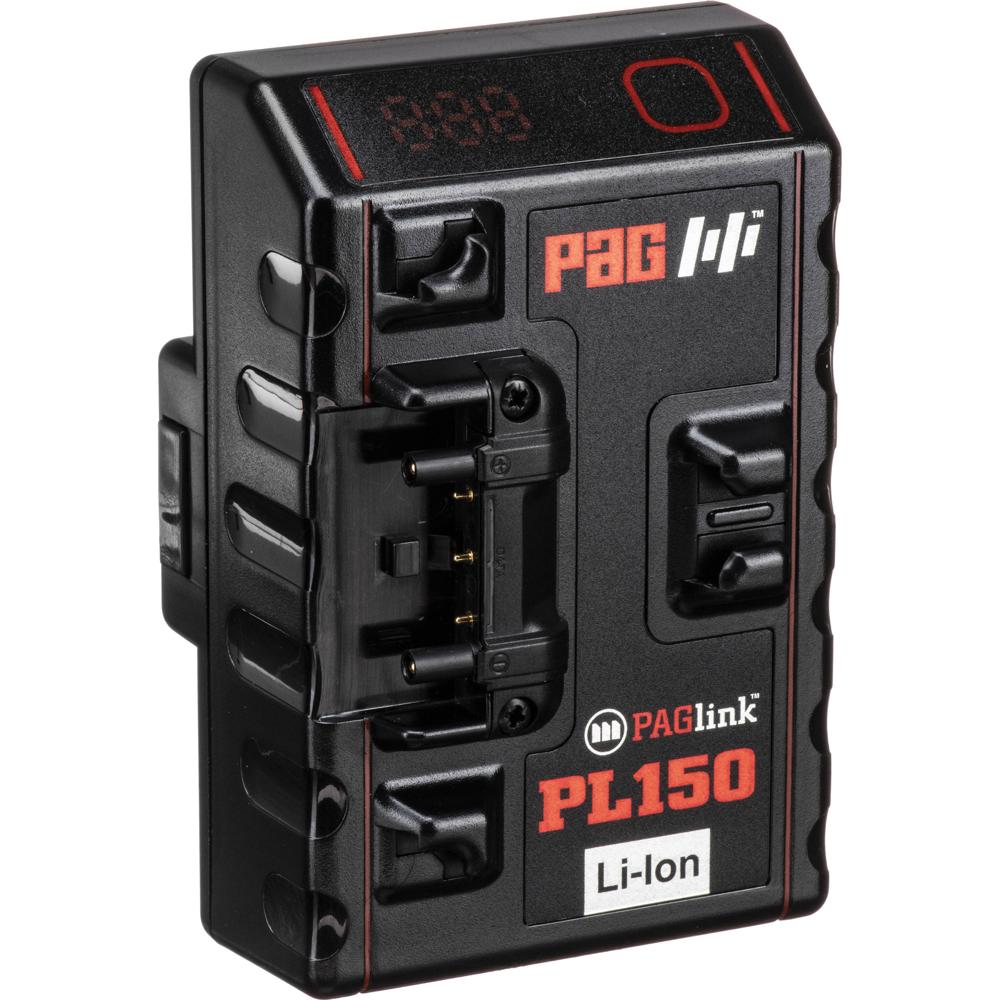 PAG Batería de Litio Gold-Mount HCPL150T 150Wh 14.8V - 10A/12A, Display Numérico, Compac