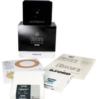 Ilford Obscura Kit de Cámara Pinhole 4 x 5"" con Película y Papel Incluidos, Focal de 87m