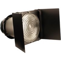 Photogenic Reflector Fresnel PL5 con Lente de Vidrio y Puertas Barn Door