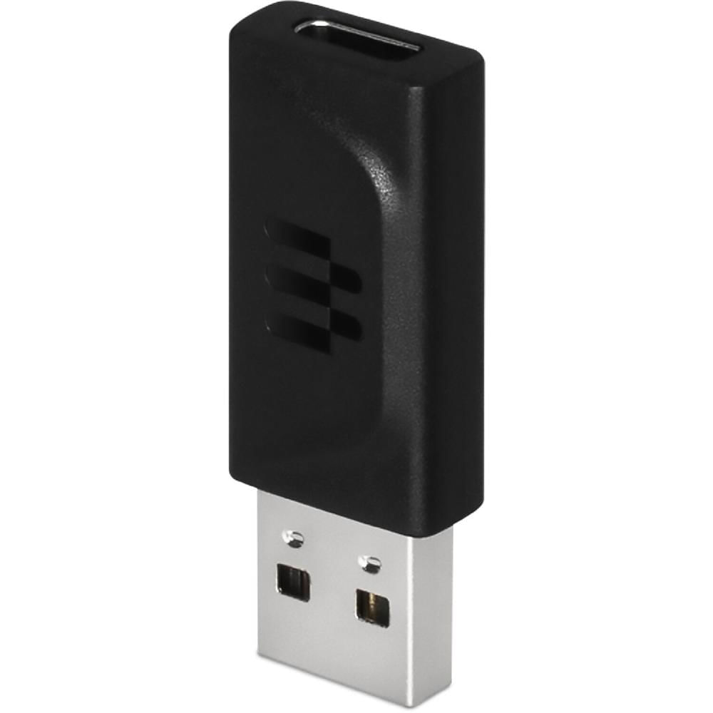 EPOS Adaptador USB-C a USB-A - Conector USB-A Macho y USB-C Hembra, Color Negro