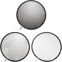 Hensel Kit de Rejillas Honeycomb de 9"" - Incluye 3 Rejillas, Control de Luz y Ángulo de H