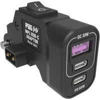 PAG Adaptador USB-C para Baterías Mini PAGlink - Carga Rápida 65W y 30W