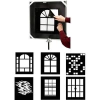 Chimera Kit de Patrones de Ventana Serie II - Sistema para Crear Patrones de Luz, Incluye