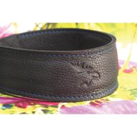 EDDYCAM Funda para Cámara Modelo Strap Negra con Costuras Azules, 2"" de Ancho