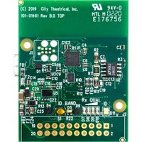 City Theatrical Multiverse Receiver Card 900 MHz - Receptor DMX/RDM Sin Carcasa, Cuatro Sa