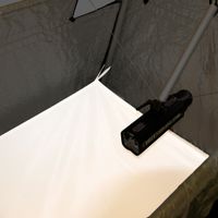 Chimera Baffle Interno para Softbox F2 15 x 40' - Tela, Sujeción por Correa