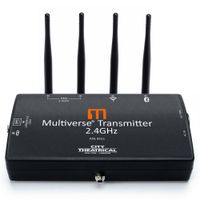 City Theatrical Transmisor Multiverse 2.4 GHz para DMX/RDM - Uso Mundial, Control Wi-Fi y
