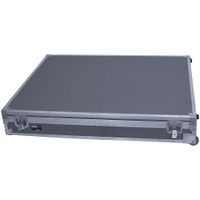 JELCO ATA Shipping Case 32"" para Pantallas con Soporte de Mesa Adjunto - Color Gris, Rueda