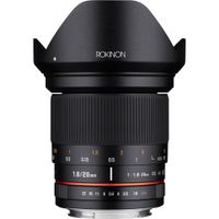 Rokinon 20mm f/1.8 ED AS UMC Lens para Fujifilm X - Apertura f/1.8, Diseño de Enfoque Man