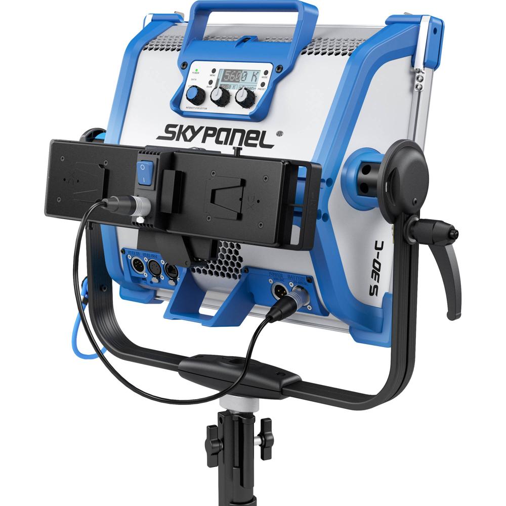 ARRI Placa Doble de Batería V-Mount para SkyPanel S30 y S60