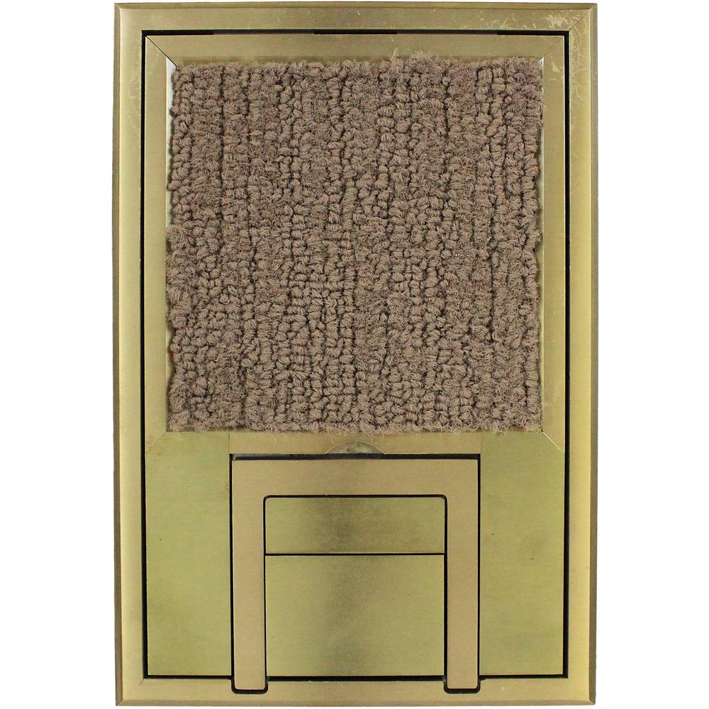 FSR Cubierta de Agua para Caja de Piso FL-200 con Bisel de Latón de 1/4""