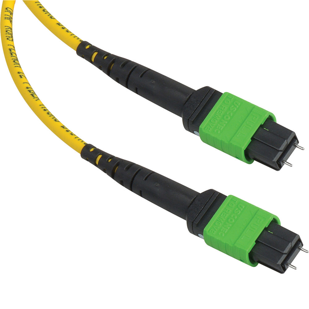 Camplex Cable de Fibra Óptica MTP Elite APC Macho 12-Fibra Monomodo OFNP 1.83 m