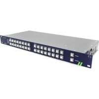 DIGITAL FORECAST Switcher de Ruteo 16x16 3G-HD-SD/SDI, Entrada y Salida SDI, Doble Fuente