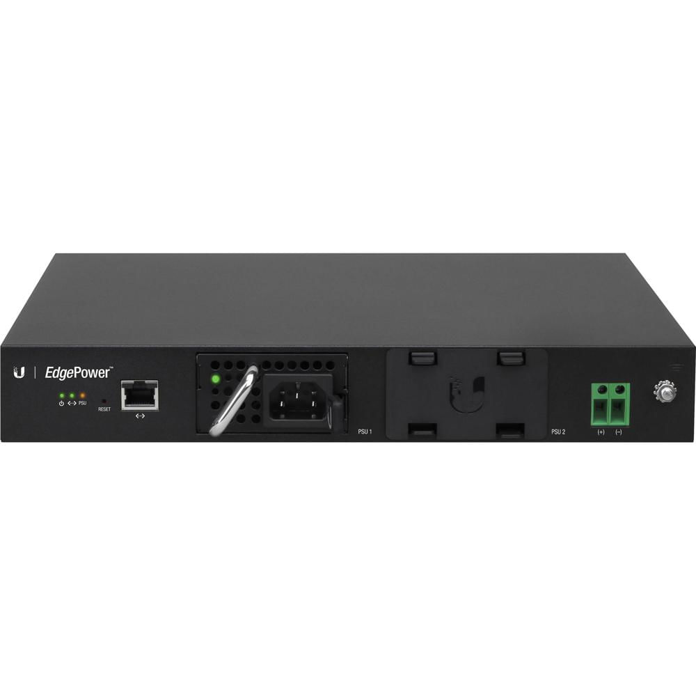 Ubiquiti EdgePower 150W Fuente de Poder Modular DC - Diseño 1U, Soporta Módulos AC-DC o
