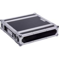 DeeJay Case de Transporte LED 2 RU Deluxe - 21"" x 22"" - Protección Impacto - Cierre de Pe