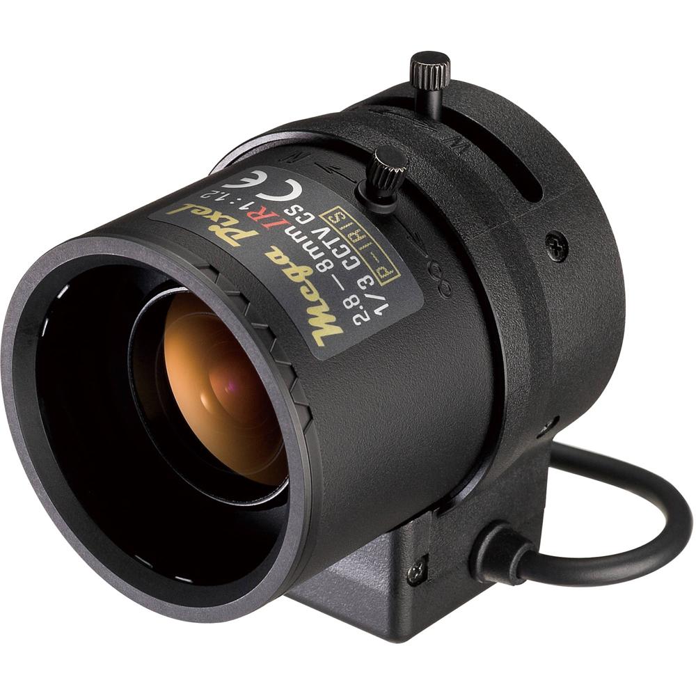 Tamron M13VP288IR Lente Varifocal CS-Mount 2.8-8mm con Cable Largo, IR Correcta, Enfoque M