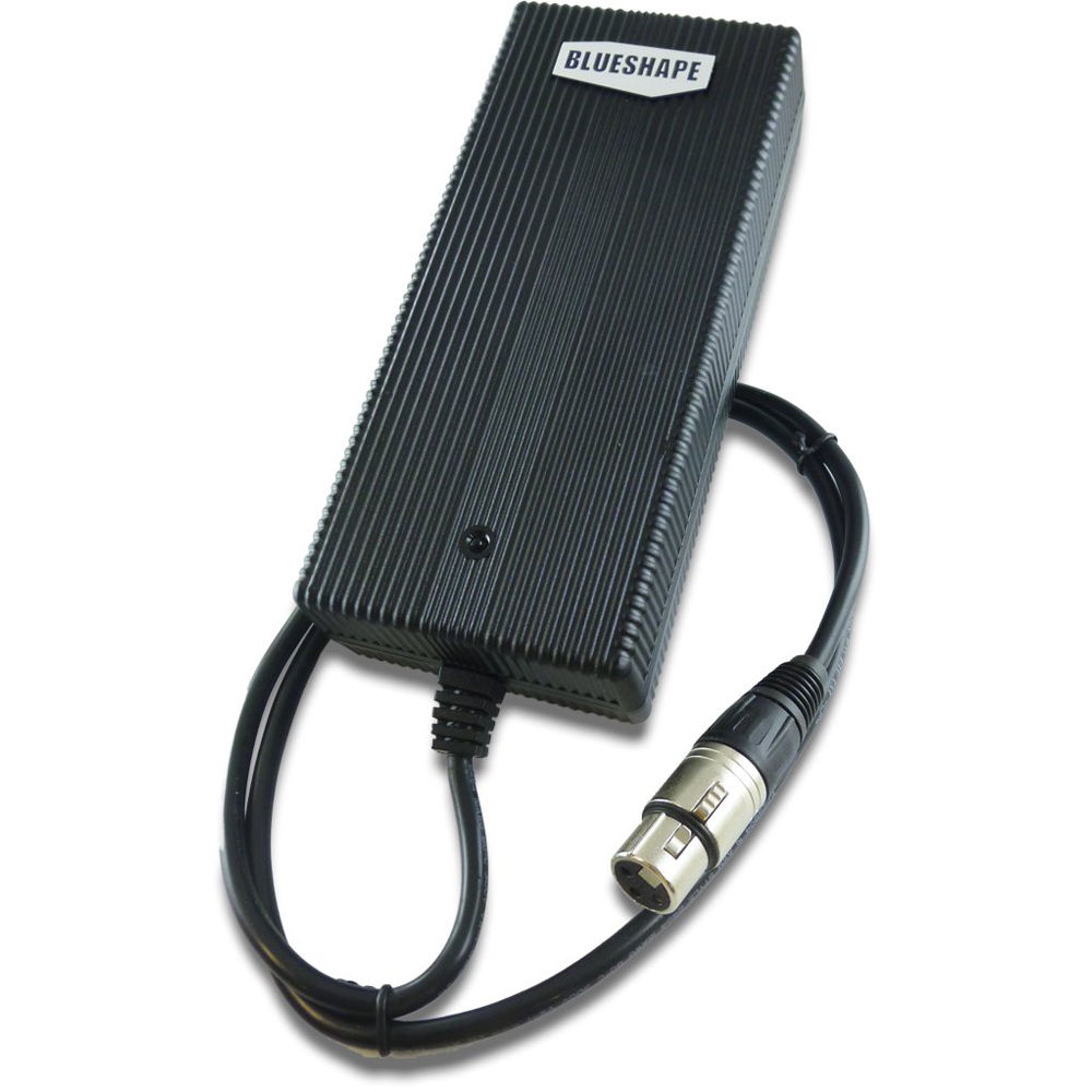 BLUESHAPE Fuente de Alimentación XLR de Cuatro Pines para Focos de Iluminación de 24V
